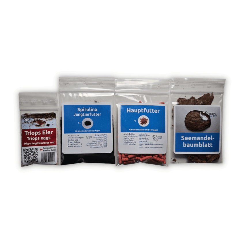 Triops longicaudatus Red - Triops starter pack red