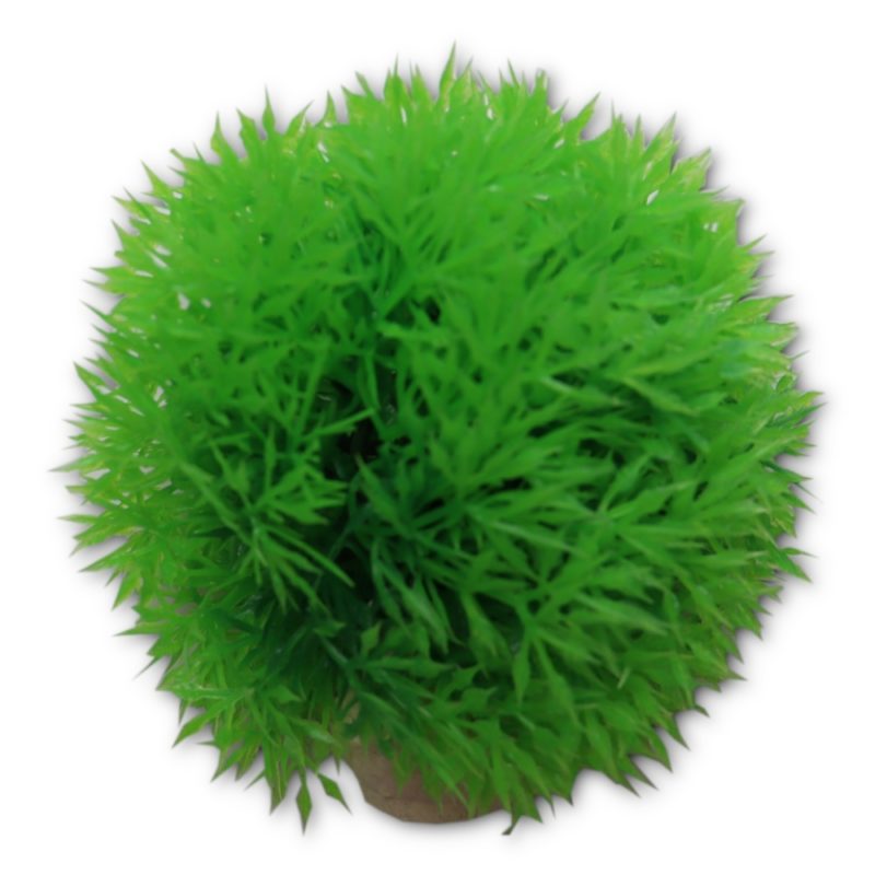 Wasserpflanzen-Deko aus Kunststoff, Gras Moosball